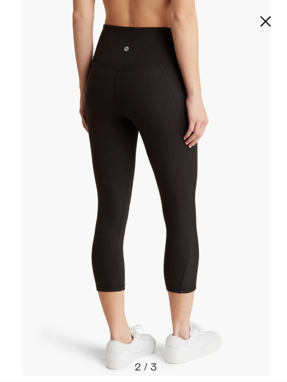 New Gottex Leggings Capri With Pockets Athletic Size Small